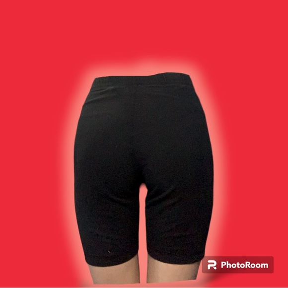 Black active medium activewear biker shorts - Picture 3 of 4